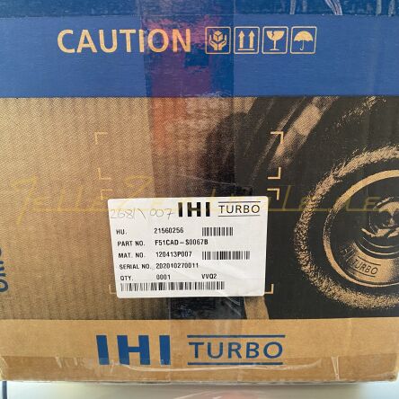 NEW Turbocharger PORSCHE Cayenne 4.5 Turbo 450HP 04-07 VVQ2 Rechts 94812301556