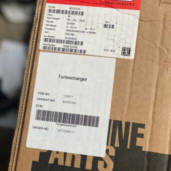 NEUER HOLSET Turbolader Iveco 4033316 5354316