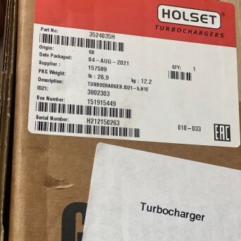 NEUER HOLSET Turbolader CUMMINS CASE KOMATSU 3524034 3524035