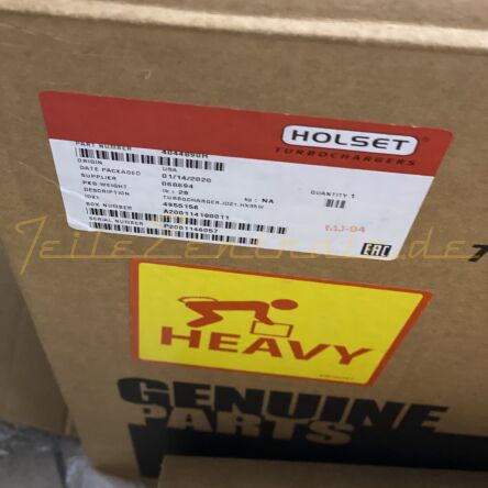NUOVO HOLSET Turbocompressore CUMMINS 4038597 4042667