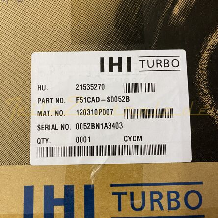 NUOVO IHI Turbocompressore  Yanmar Marine  129693-18001 12969318000