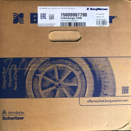 NEUER BorgWarner Turbolader Volvo 12.0L 507kW 15009987790 1500-7790 (Pfand!)