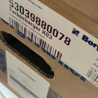 NUOVO BorgWarner KKK Turbocompressore IVECO Passenger 2.3 D 504078436 504154738
