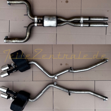 Maserati Quattroporte S 2017-22 Schalldämpfer-Set NEU 670214227 670214229 670103680