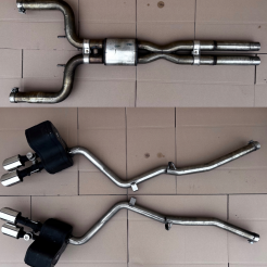  Maserati Quattroporte S 2017-22 Muffler Set NEW 670214227 670214229 670103680