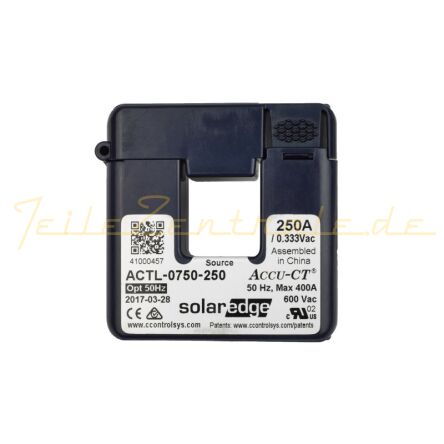 Solar Edge 250A Current transformer 5905951585727