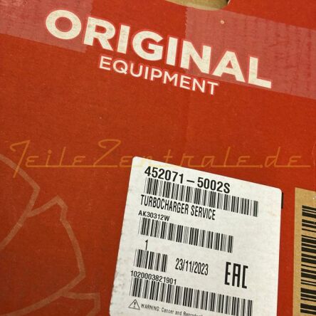 NEUER GARRETT Turbolader Perkins Industrial SAB33068  452071-2