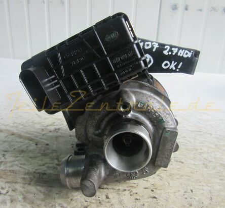 GARRETT Turbocompressore Citroen C 6 2.7 HDi FAP 723341-0012 723341-0013