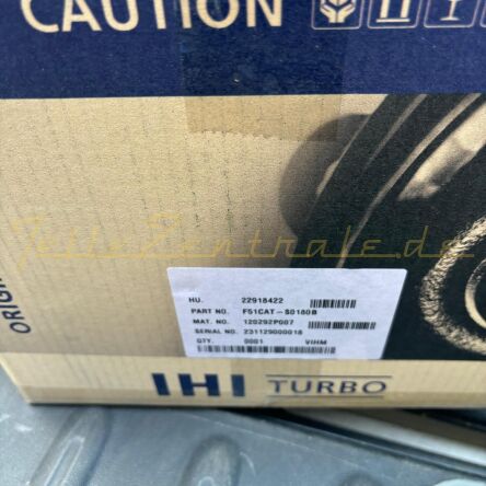 NEUER IHI Turbolader Mercedes-Benz A2740906080