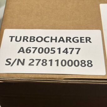 NUOVO IHI Turbocompressore Alfa Romeo 670051477 9M004