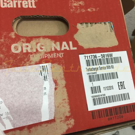 NUOVO GARRETT Тurbocompressore PERKINS 711736-5017S 711736-5017