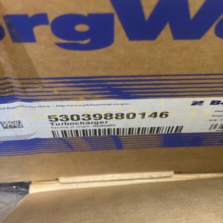 NOUVEAU BorgWarner Turbocompresseur BMW Mini Cooper JCW 53039880146