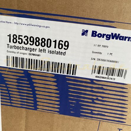 NEUER Turbolader BorgWarner Porsche Panamera 4.0  2016-  18539700051 0P2145701B