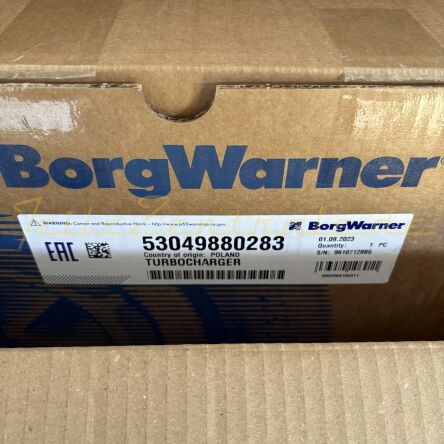 NEUER BorgWarner Turbolader Deutz 53049880283 04126936