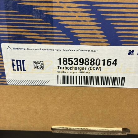 NEUER BorgWarner Turbolader Audi  18539700025  18539700025